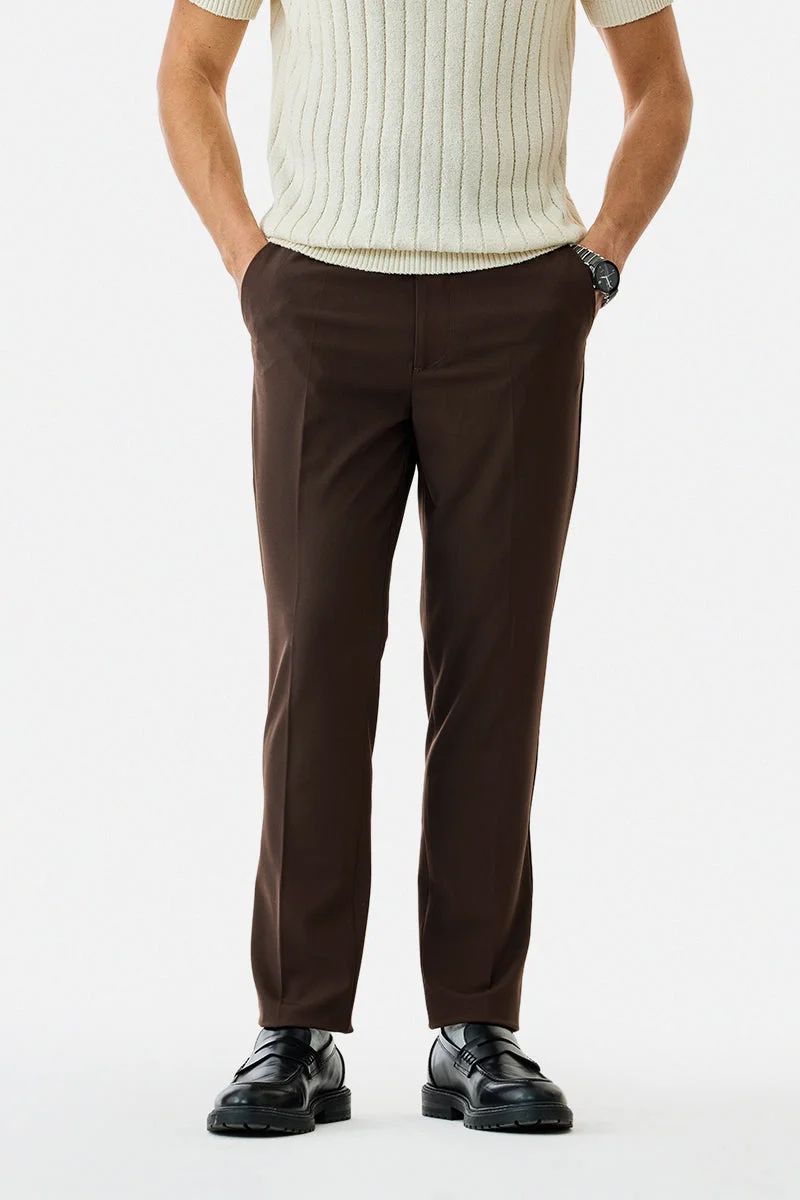 SNITCH Slim Fit Stretch Trousers